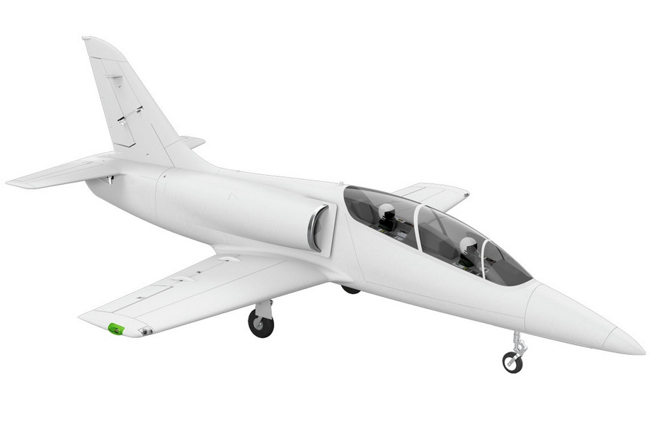 L-39 Skyfox 1088mm Blanc PNP Kavan 
